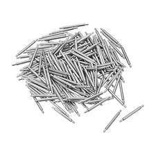 13mm Watch Band Pin 1.3mm Dia Steel Single Flanged End Spring Bar Pins 200pcs