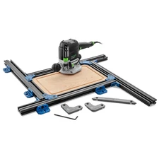 Rockler Cutting Board Juice Groove Routing Jig