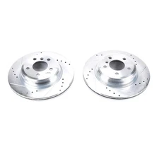 Power Stop EBR1414XPR Power Stop Drilled / Slotted Brake Rotor for Rear BMW 328i