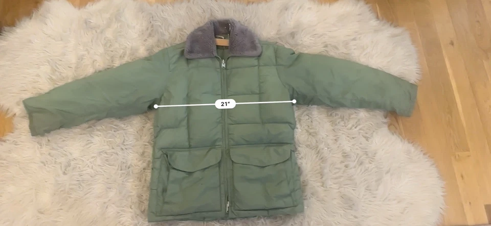 Vintage 1970’s Comfy Seattle Goose Down Jacket Olin Division Talon Zip USA Made - Image 4 of 4