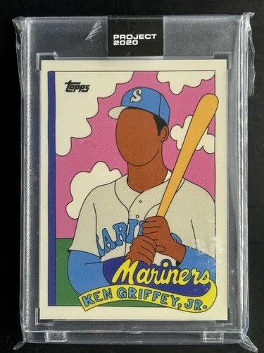 Ken Griffey Jr. Topps Project 2020 Card #201 by Fucci Print Run of 3555 Mariners