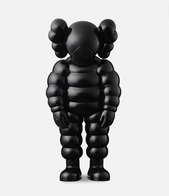BRAND NEW KAWS What Party Vinyl Figure Black Open Edition 100% AUTHENTIC