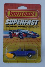 Vintage MATCHBOX Superfast SF 15 FORD ESCORT XR3i Cabrio. Mint on Blister Card.