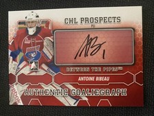 2012-13 ITG Between The Pipes #A-ABI Antoine Bibeau Authentic Goaliegraphs
