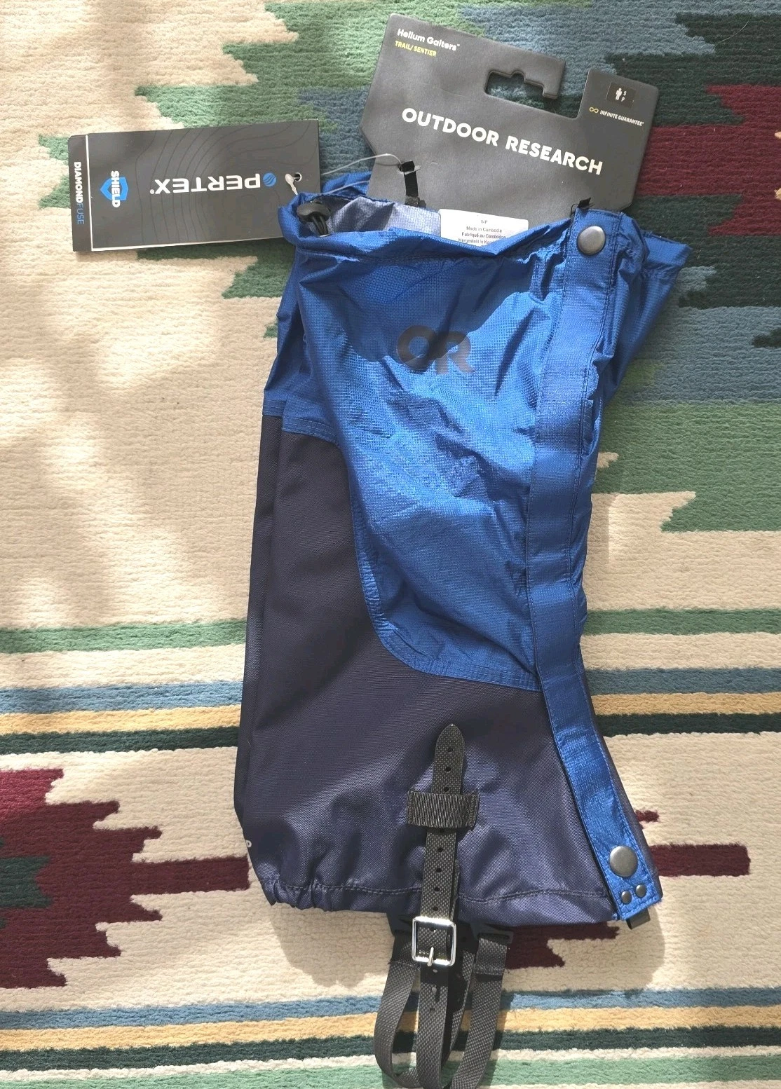 Outdoor Research Helium Gaiters Mens Small Naval Blue Pertex Shield Ski Hiking
Opens in a new window