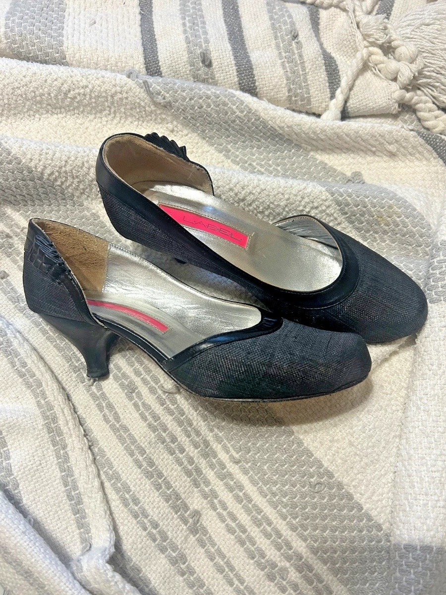 Escarpins à Bouts Ouverts C Label Luxe-19A - Femme - Taille US 5.5 - Synthétique - Neufs