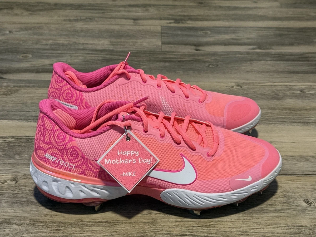Nike Alpha Huarache Elite 3 Pink Mothers Day Mens DA1676-176  display picture 3
