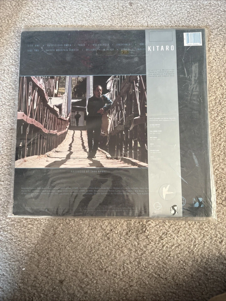 Kitaro – Toward The West (GHS 24094) VG+ LP Ambient Electronic Jazz - 1986 Foto 2 de 4