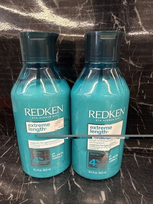 2x Redken Extreme Length Conditioner 10.1 fl oz PH Balanced Formula NEW