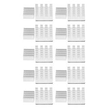 2/3/4B 10 Set Big/Small Aluminum Heat Sink CPU Cooler With Adhesive For