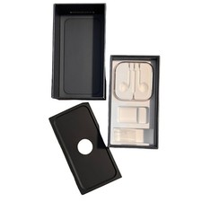 Apple iPhone 5 Original Retail Box with Inserts  EarPods Case   Black 16GB