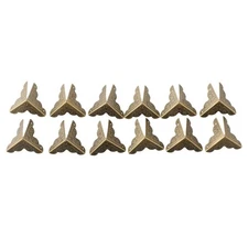 Protector Case Box Corners Brackets Furniture Home 12pcs Accessories Alloy