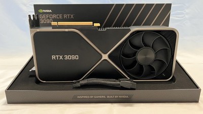NVIDIA GeForce RTX 3090 Founders Edition 24GB GDDR6X Graphics Card