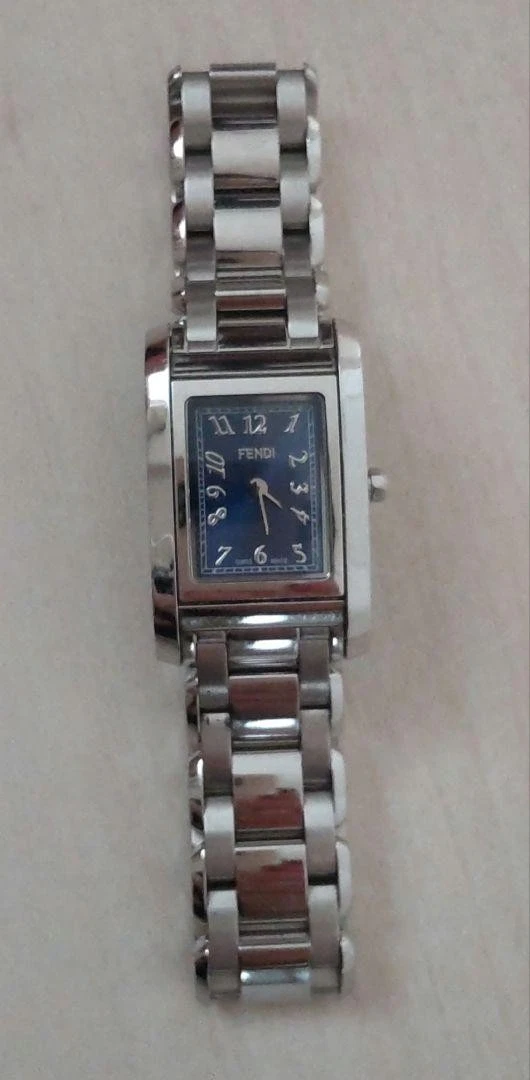 Orologio donna Fendi 7600L quadrante blu acciaio inox 