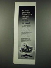 1964 Sawyer's Deluxe Rotomatic Slide Projector Ad