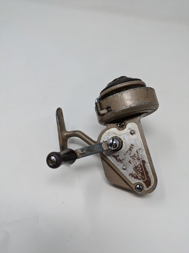 The Ambidex- Vintage Metal Fishing Casting Reel  No1 Young Of Redditch England - Afbeelding 2 van 7