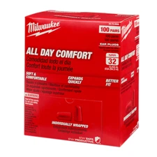 Milwaukee 48-73-3006 100 Pair Ear Plugs (Individually Sealed)