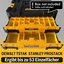 Dewalt TSTAK Drawer Organiser Divider Compartments Box Display Boxes Containers