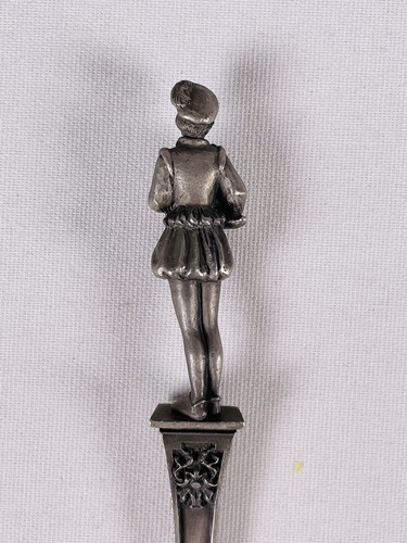 VTG 1979 Franklin Mint Brothers Grimm Pewter Fairy Tale Spoon The Golden Goose - Picture 8 of 11