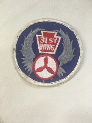 VINTAGE CAP CIVIL AIR PATROL 31 ST PA WING KEYSTONE MILITARY PATCH 3 ...