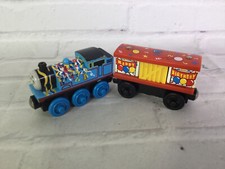2003 Thomas  Friends Wooden Railway Happy Birthday Train Tank Engine  Box Car