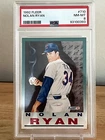 NOLAN RYAN (HOLDING SMOKING BASEBALL) 1992 FLEER PSA-8 NM-MT CARD#710 (NEW SLAB)