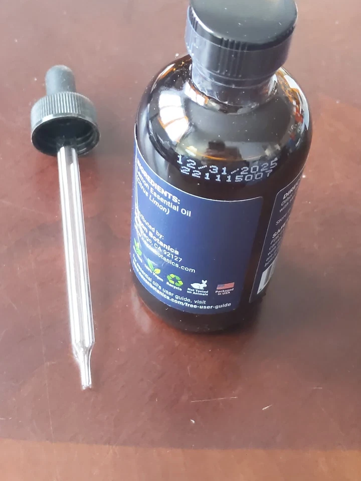 New Lemon Essential Oil 100% Pure Natural Therapeutic Grade 4oz Exp 12-31-25 - Image 4 of 4