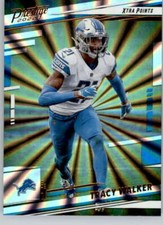 Tracy Walker 2022 Panini Prestige Xtra Points Sunburst #102 Lions