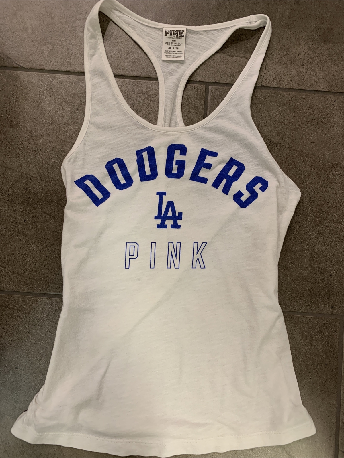 victoria secret pink dodgers jersey