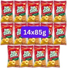 14x85g Lorenz Pomsticks Potato Sticks Paprika And Salted Full Case | LONG EXPIRY