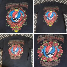 GRATEFUL DEAD Fare Thee Well 2015 Final Tour Concert T-Shirt LARGE Preowned NV