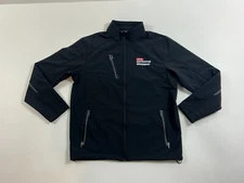 Port Authority Full Zip Sweatshirt Men L Black H-E-B Personal Shopper Embroidery