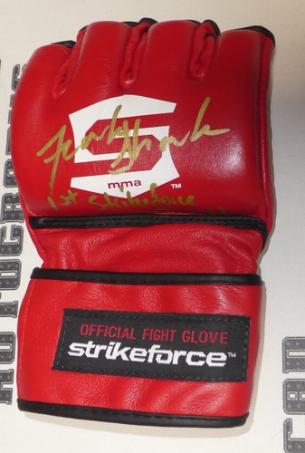 Frank Shamrock Signed Official StrikeForce Fight Glove BAS COA UFC 1st Champion - Picture 1 of 24