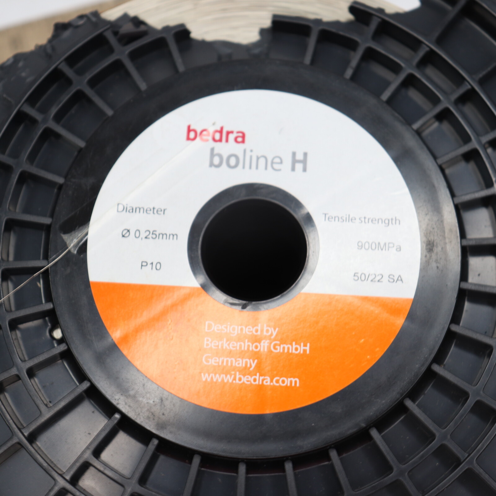 Bedra Boline H Gamma Phase EDM Wire Type 900 0.25mm dia 900MPa 50/22SA