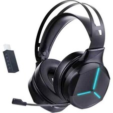 Honcam RGB 2.4G Wireless Gaming Headset for Nintendo Switch for PS5/PS4/PC/Xbox