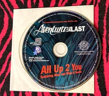 AVENTURA (ft AKON + Wisin & Yandel) "All Up 2 You" RARE PROMO CD Single Bachata