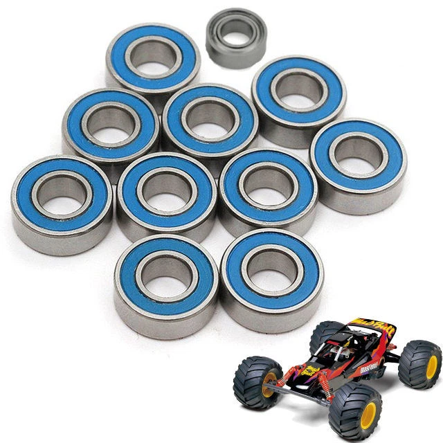 TAMIYA Car Upgrade Bearing Set Steel Ball Race Bearings for Lunch Box Hornet etc