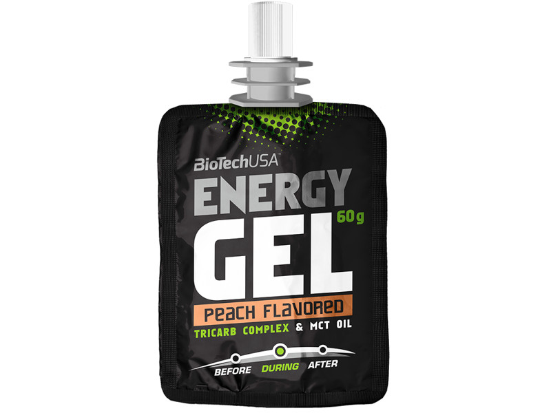 Biotech Usa Gel Energético, Melocotón, 60 G