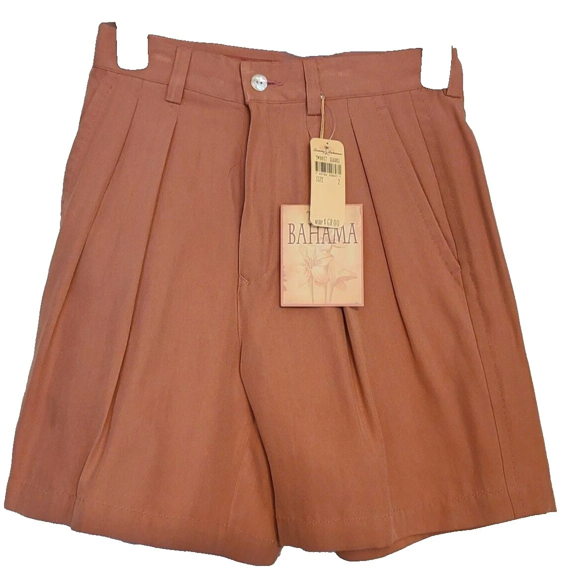 Tamanho Normal 100% Seda Shorts de golfe para mulheres
