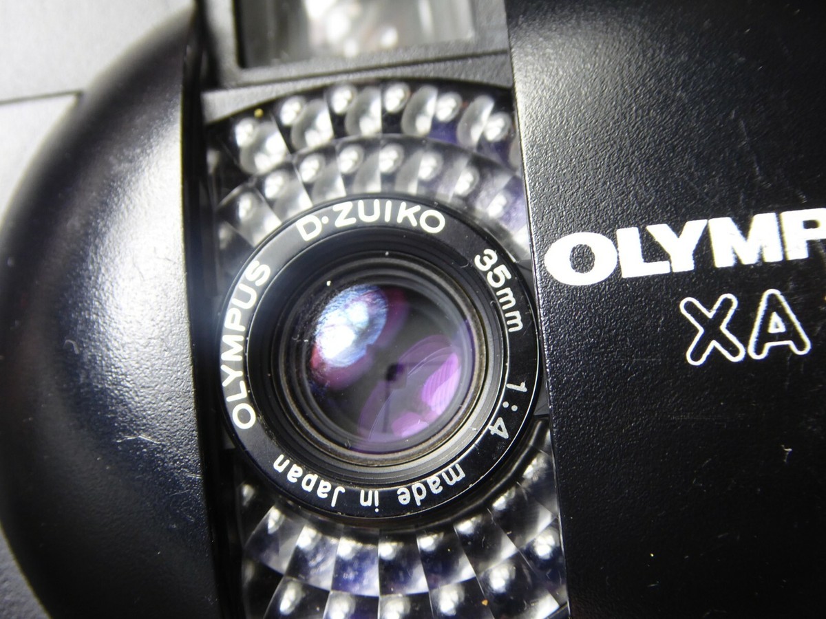☆実用品☆ オリンパス XA1 D.ズイコー 35㎜ F=1:4 エレクトロニック
