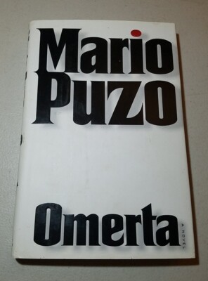 Omerta by Mario Puzo (2000, Hardcover) Last in the Mafia Trilogy