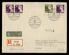 DR WHO 1946 SWEDEN FDC? COIL/BOOKLET PAIR COMBO R72333
