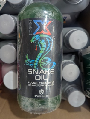 #ad Chem X Snake Oil: No Touch Sio2 Lightning Fast Spray on Ceramic Foam On Seala... $50.00