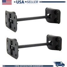 RV T-Style Door Holder Catch, 2 Pack, 6 Inches, Black or White Color Options, 4