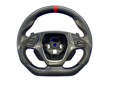 2014-2019 CHEVY CORVETTE C7 FRONT LEFT DRIVER FLAT BOTTOM STEERING WHEEL OEM