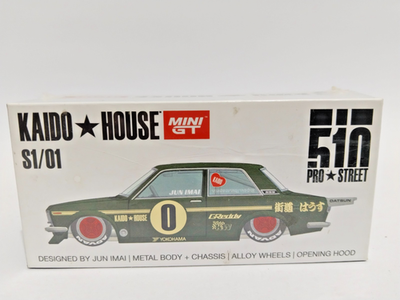 Mini GT Kaido House Datsun 510 Pro Street S1/01 Green | eBay