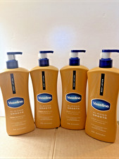  4  New Vaseline ALMOND SMOOTH 72HR Moisture Almond Oil B5 Lotion 20.3 oz Each