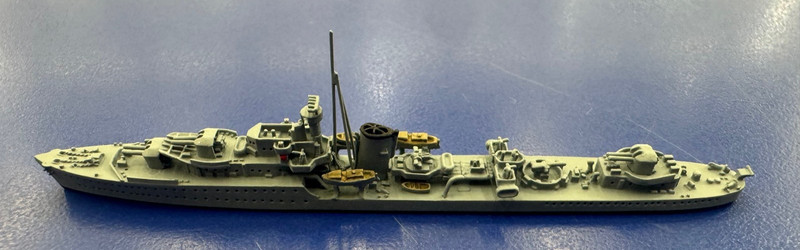 Neptun#1163A British Destroyer J-K-N-Klasse Metal Ship 1/1250 Scale Germany