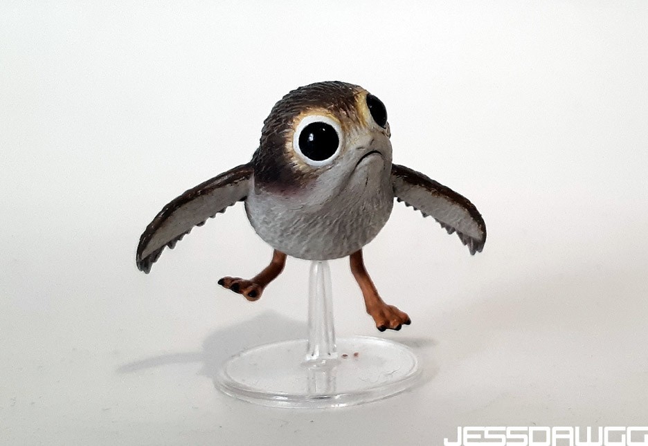 Star Wars Porg ポーグ　フィギュア cute 1/6 flying Porg figure creature Hot Toys MMS446 The Last Jedi