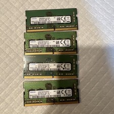 Lot of 4 Samsung 8GB 1Rx8 PC4-2666V SO-DIMM Tested 
